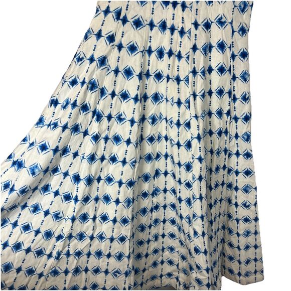 NWT CHRISTIAN LACROIX linen geometric Print Sleeveless fit flare Dress XS $498 - Picture 10 of 14